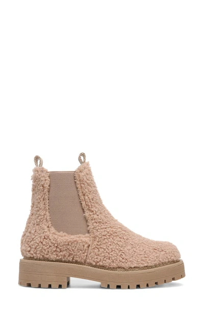 Shop Sam Edelman Kids' Laguna Faux Shearling Boot In Warm Oat