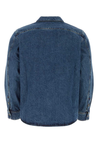 Shop Apc A.p.c. Shirts In Blue