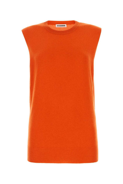 Shop Jil Sander Knitwear In Orange