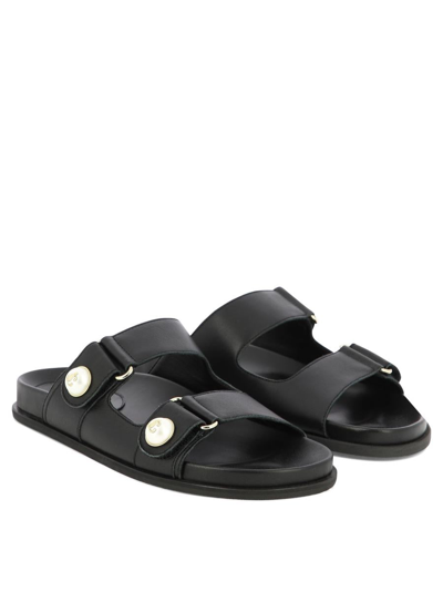 Shop Jimmy Choo "fayence" Sandals In Black