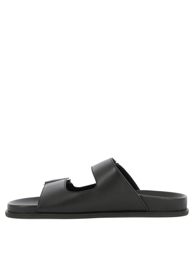 Shop Jimmy Choo "fayence" Sandals In Black