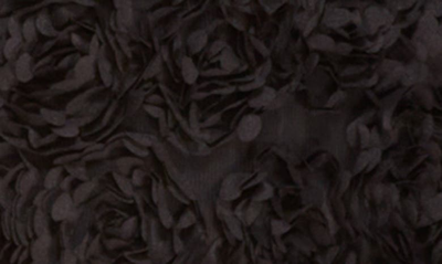 Shop Marchesa Notte Rosette Strapless Midi Dress In Black