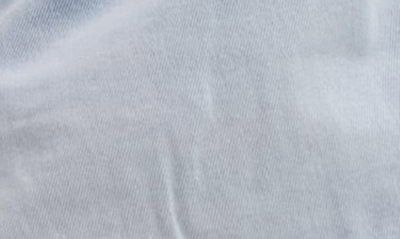 Shop Asos Design A-line Cuffoff Denim Shorts In Light Blue