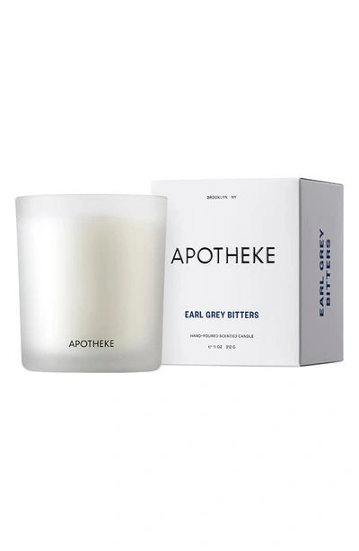 Apotheke Earl Grey Bitters Signature Candle, 10.5 Oz. In Earl Grey Bitters