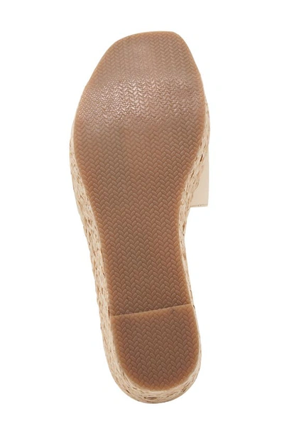 Shop Andre Assous Sienna Platform Slide Sandal In Beige