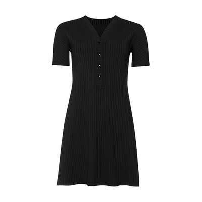 Shop Eres Tonic Short Dress In Noir
