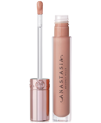 Shop Anastasia Beverly Hills Tinted Lip Gloss In Cantaloupe (nude Peach With Sparkling Re