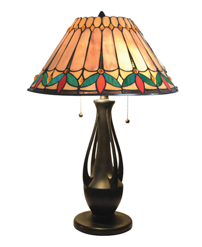 Shop Dale Tiffany Jardin Table Lamp In Multi