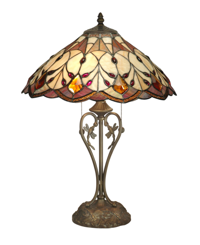 Shop Dale Tiffany Marshall Table Lamp In Multi