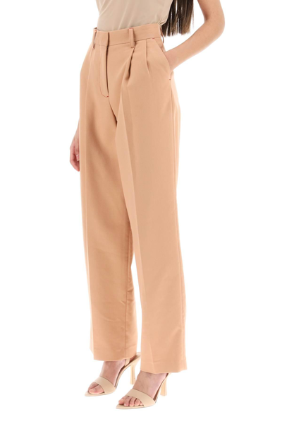Shop See By Chloé Cotton Twill Pants In Beige