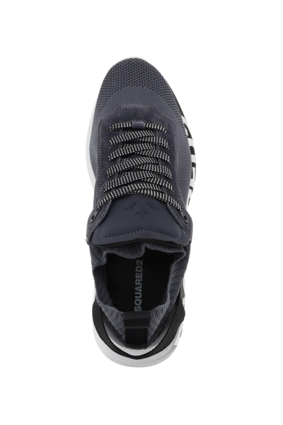 Shop Dsquared2 Fly Sneakers In Grey