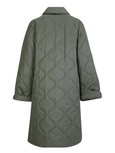 A.p.c. Down Jackets In Green