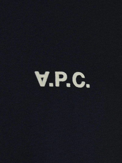 Shop Apc A.p.c. 'jeremy' T-shirt In Blue