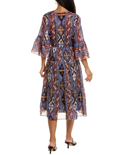Kobi Halperin Rosa Wrap Dress In Blue
