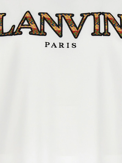Shop Lanvin Classic Curb T-shirt White