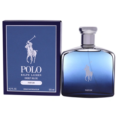 Shop Ralph Lauren Polo Deep Blue By  For Men - 4.2 oz Parfum Spray