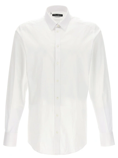 Shop Dolce & Gabbana Dg Essential Shirt Shirt, Blouse White