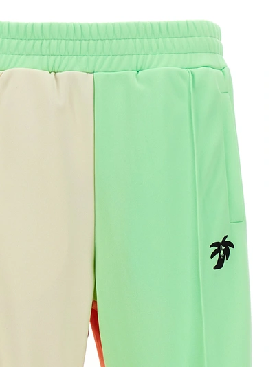 Shop Palm Angels Hunter Colorblock Track Joggers Pants Multicolor