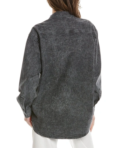Shop Isabel Marant Étoile Verane Shirt In Grey