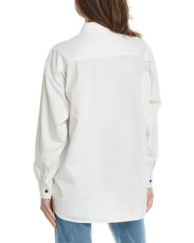 Shop Isabel Marant Étoile Verane Shirt In White