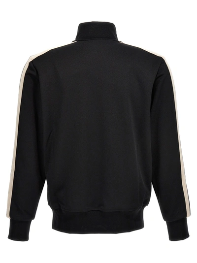 Shop Palm Angels Pa Monogram Classic Track Sweatshirt Black