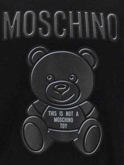 Shop Moschino Teddy Sweatshirt Black