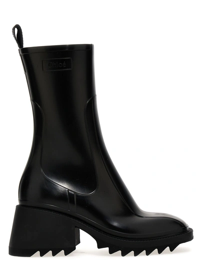 Shop Chloé Chc22a239z2001 Boots, Ankle Boots In Black