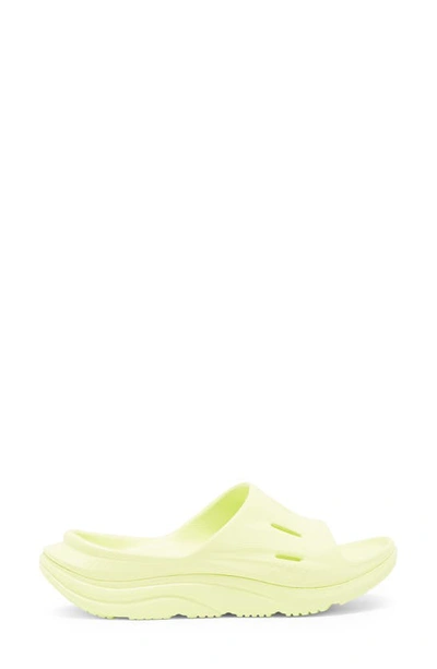 Hoka Gender Inclusive Ora Recovery Slide 3 In Citrus Glow / Citrus Glow