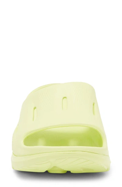 Hoka Gender Inclusive Ora Recovery Slide 3 In Citrus Glow / Citrus Glow