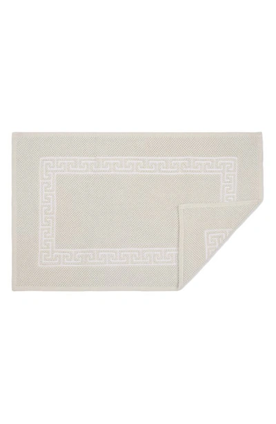 Shop Matouk Adelphi Cotton Bath Rug In Ivory