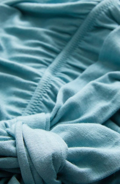 Cache Coeur Origin Maternity/nursing Jumpsuit In Ocean