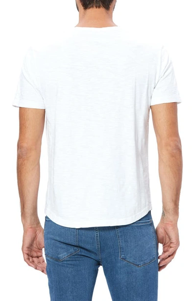 Shop Paige Kenneth Pocket T-shirt In Fresh White