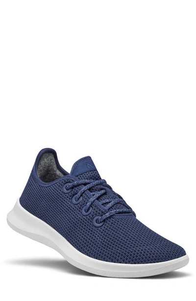 Shop Allbirds Tree Runner Sneaker In Marine