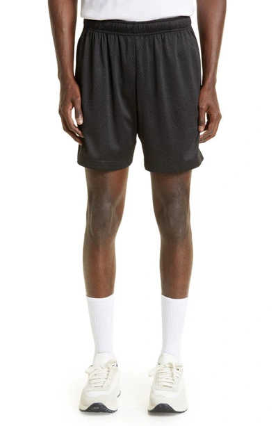 Shop John Elliott Aau Mesh Athletic Shorts In Black