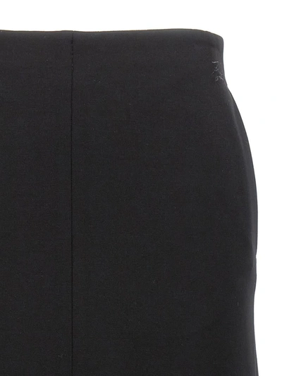 Shop Karl Lagerfeld 'punto' Skirt In Black