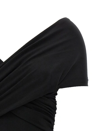 Shop Khaite 'rafael' Bodysuit In Black
