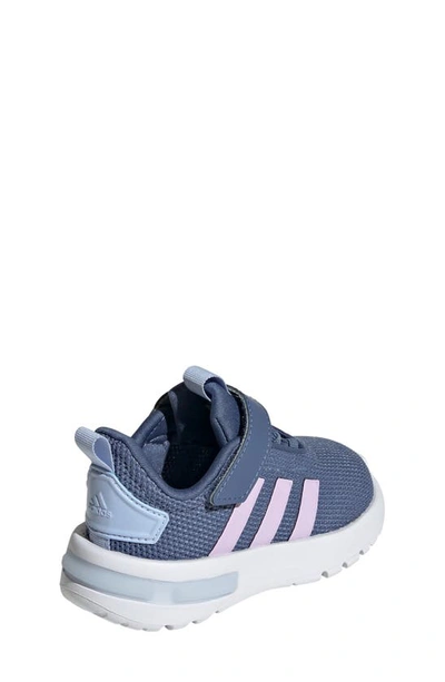 Shop Adidas Originals Kids' Tr'23 Running Sneaker In Crew Blue/ Bliss Lilac