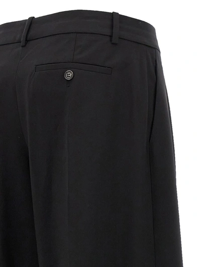 Shop Theory 'low Rise Pleated' Pants In Black