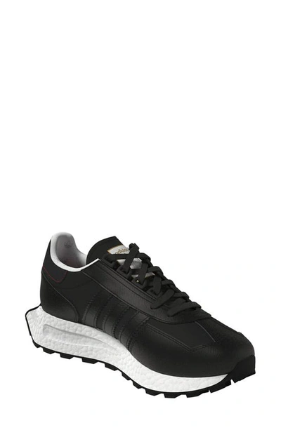 Shop Adidas Originals Retropy E5 Sneaker In Black/ Black/ Gold Met.
