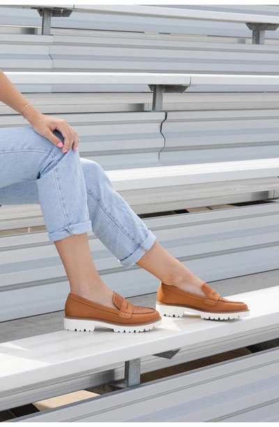 Journee Collection Kenly Penny Loafer In Blue