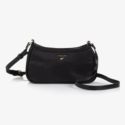 Shop Guess Girls Black Shoulder Bag (22cm)