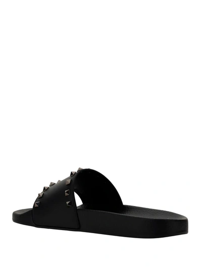 Shop Valentino Garavani Sandals In Nero