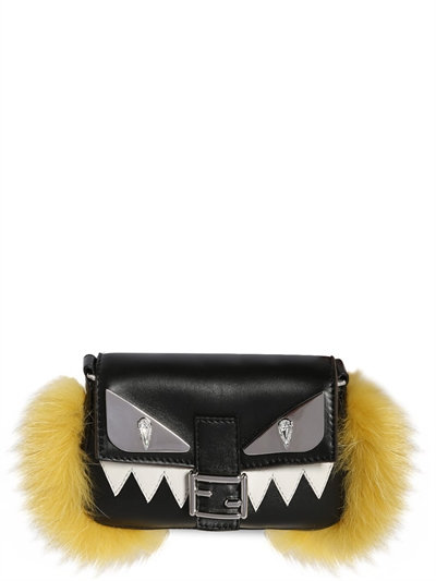 fendi micro baguette monster