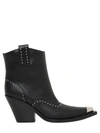 GIVENCHY 80MM COWBOY STUDDED LEATHER BOOTS,64IA8M002-MDAx0
