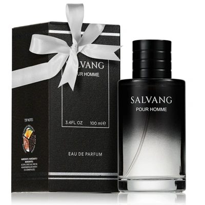 Shop Lovery Men's Salvang 3.4oz Eau De Parfum Gift Set In Black