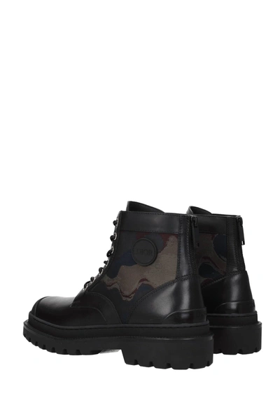 Shop Dior Ankle Boot Leather Black