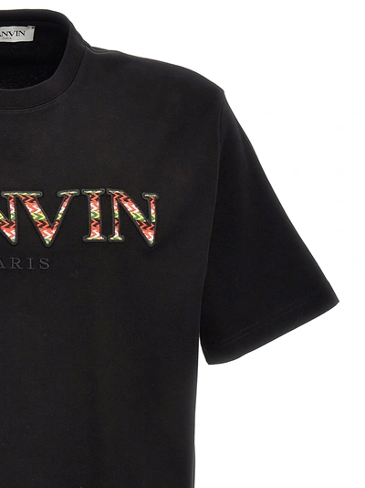 Shop Lanvin Classic Curb T-shirt Black