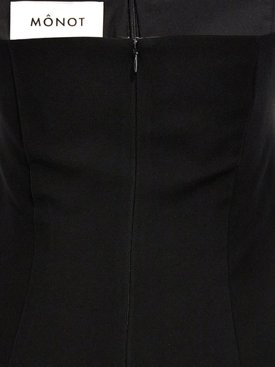 Shop Monot Cut Out Minidress Dresses Black
