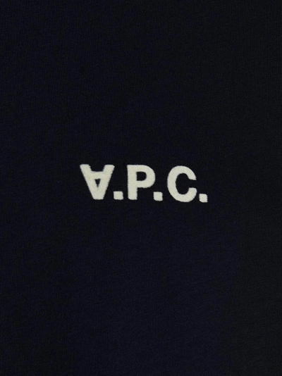 Shop Apc Jeremy T-shirt Blue