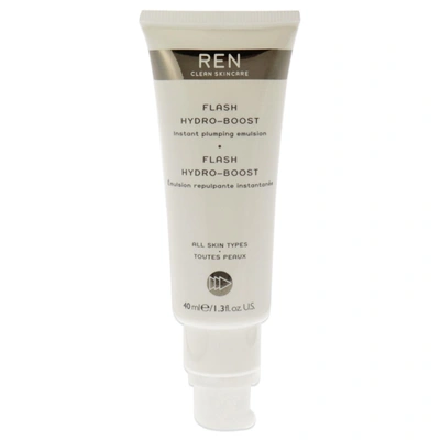 Shop Ren Flash Hydro-boost Instant Plumping Emulsion By  For Unisex - 1.3 oz Emulsion In Silver